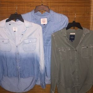 4 for $20 (1 shirt) button up shirts